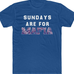 buffalo mafia - sundays are for mafia - unisex cotton crew tee