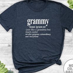 grammy noun - unisex t-shirt - grammy shirt - grammy gift - gift for grammy - pregnancy reveal gift