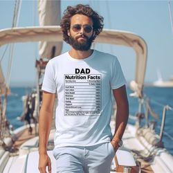 dad nutrition facts shirt, gift for dad, fathers day shirt, dad shirt, daddy shirt, best dad shirt, husband shirt, fathe