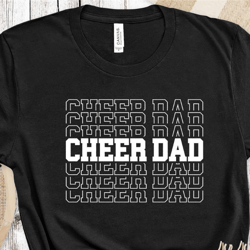 cheer dad shirt, cheer shirt, cheer dad, dad shirt, gift for dad, cheer gift, cheerleading shirt, cheerleader shirt, fat