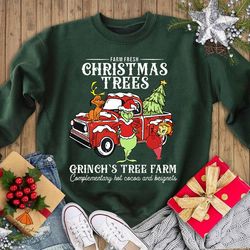 grinch christmas tree sweatshirt grinch max tree shirt whimsical grinch tree grinchmas sweatshirt whoville grinch chr