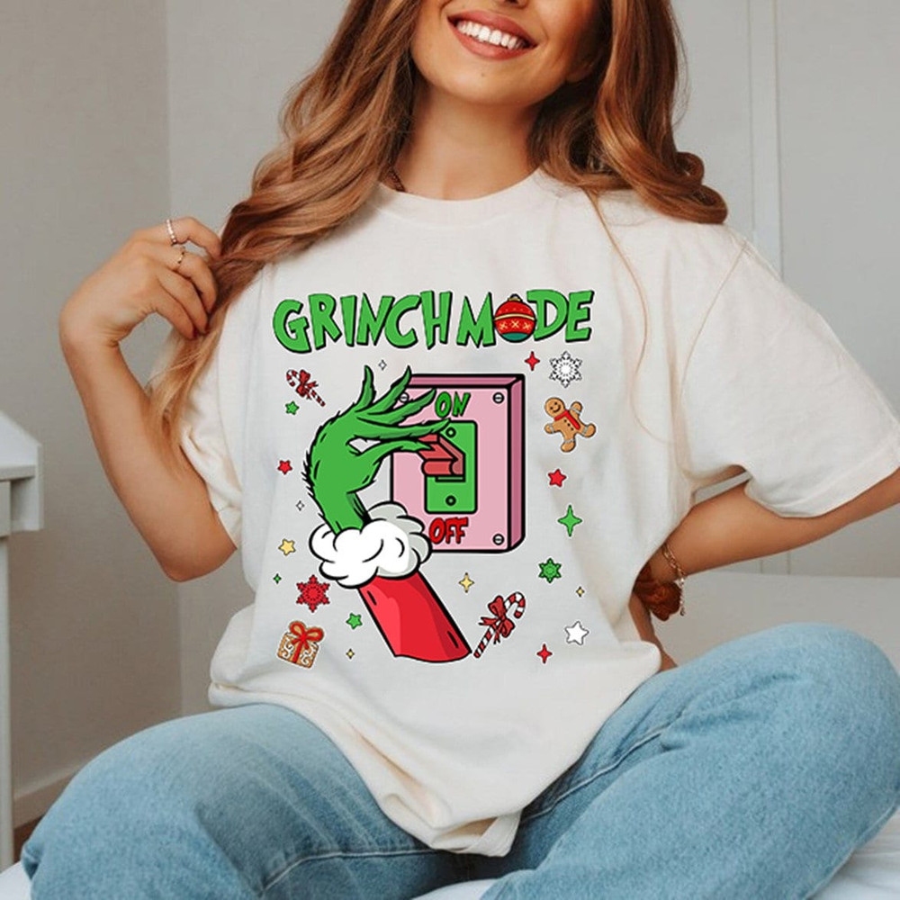 Grinch Mode Christmas Shirt, Grinch My Day Sweatshirt, Disneyland Grinch Christmas, Grinch Xmas Shirt, Grinchmas Shirt, Whoville Shirt.jpg