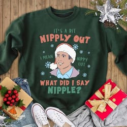 griswold christmas sweatshirt griswold a bit nipply out funny movie christmas sweater holiday shirt christmas clothing