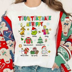 merry grinchmas sweatshirt, funny christmas shirts, family matching holiday, cute christmas tee, grinch shirt, christmas