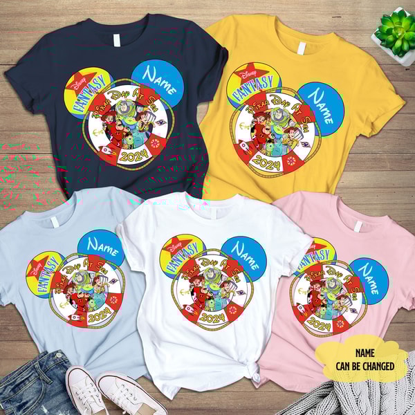 Pixar Day at Sea 2024 Cruise Line Shirt Disneyland Cruise 2024 Shirt Family Cruise Disneyland Family Vacation 2024 Disneyworld Shirt 2.jpg