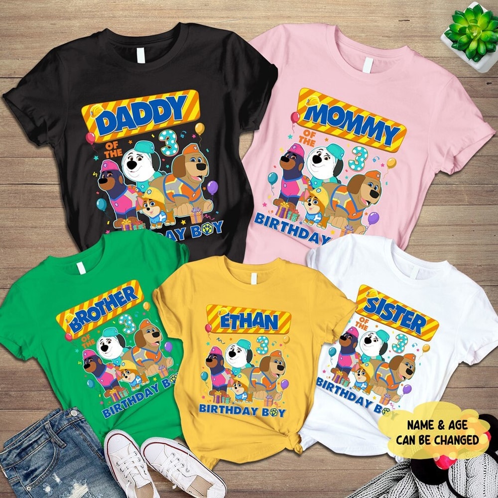 Pupstruction Birthday Family Shirts Pupstruction Family Shirt Pupstruction Birthday Shirt Dog Cartoon Birthday Party Matching Shirts.jpg