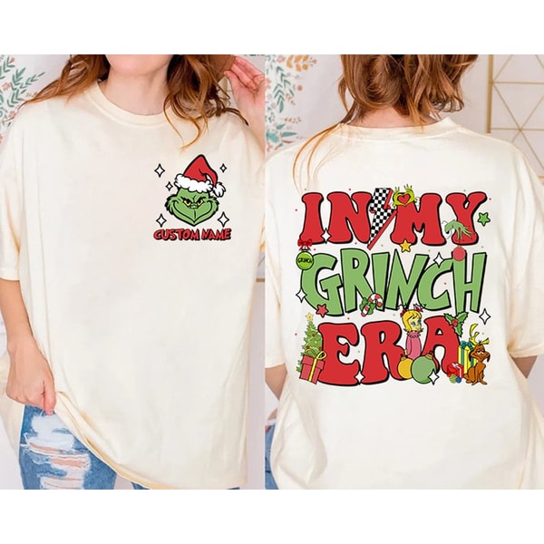 Retro In My Grinch Era Sweatshirt, Grinch Eras Tour Shirt, Grinchmas Shirt, Christmas Family Shirt, Very Merry Christmas Party Shirt.jpg