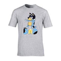 bluey dad shirt, retro dad bluey shirt, bluey t-shirt, bluey bandit dad shirt, bandit heeler shirt, dad birthday gift, b