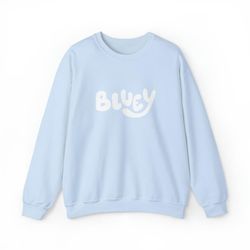 bluey adult crewneck sweatshirt, bluey sweatshirt, bluey simple, bluey theme, bluey adult shirt, bluey parent, bluey tee