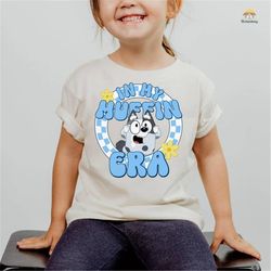 in my muffin era shirt, bluey muffin shirt, muffin heeler time out tour shirt, muffin heeler shirt, muffin madness, blue