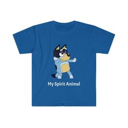 bluey dad shirt, funny dad bluey shirt, bluey dad spirit animal shirt, father&39s day gift, dad birthday shirt