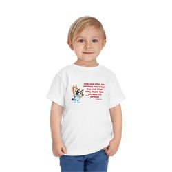 bluey bible verse shirt