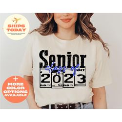 senior t-shirt, class of 2023 shirt, college senior, high school senior, 2023 graduate, class of 2023 tee, gift for her,