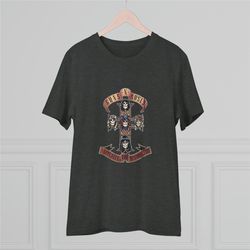 distressed guns n' roses tee vintage rock icon t-shirt heavy metal tshirt