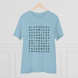 hidden message word puzzle t-shirt inspirational quote tshirt gift