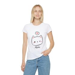 meow cat t-shirt