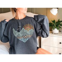 adventure awaits sweatshirt, camping shirts, wanderlust explore more tee, nature lover shirt, travel shirt, road trip sh