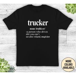 truck driver definition t-shirt, funny truck driver shirt, funny truck driver gift