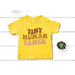 tiny human tamer shirt, preschool shirt, kindergarten shirt, back to school shirt, first day of school shirt
