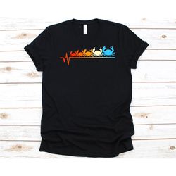 retro crab heartbeat shirt, gift for crab lovers, crab, crabbing, decapods, crabmeat, retro crab shirt, sea creature, he