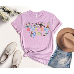 birthday girl shirt, disney birthday shirt, disney birthday party, birthday group shirts, birthday crew squad shirt, fam
