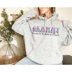 grammy sweatshirt, grammy gifts, personalized grammy sweatshirt, grammy sweater, grandmother gifts, mothers day gift, pr