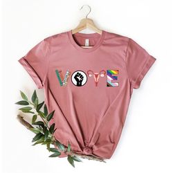 vote banned books shirt, reproductive rights shirt, lgbtq shirt gift, political activism shirt, pro roe v wade tee, elec
