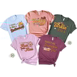 family thanksgiving shirts, funny matching family t shirts, thanksgiving puns, best friends shirts friendsgiving group s