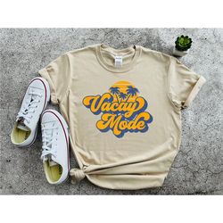 vacay mode shirt, vacation shirt, vintage vacay mode shirt, group travel shirts, vacation trip shirts, beach trip shirts