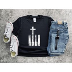 worship keyboard cross shirt, worshipper shirt, worship team shirts, worship gift, christian gift shirt, worship clothin