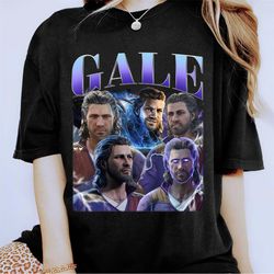 gale baldurs gate 3 vintage t-shirt, gale baldurs gate 3 vintage oversized retro shirt for man and women unisex t-shirt,