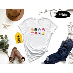 squishmallow shirt, squish squad shirt, cute squishmallow shirt, animal lover shirt, cute animals shirt, squishmallow lo