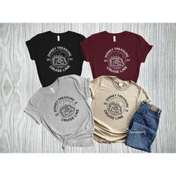 disney treasure cruise line 2024 shirt, disney cruise crew shirt, matching cruise vacation shirt, family cruise shirt, d