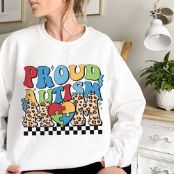 retro proud autism mom shirt, autism awareness shirt, autism mama sweatshirt, neurodiversity shirt, mother's day gift, a
