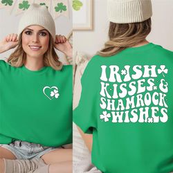 st patricks day sweatshirt, irish sweatshirt, clover shirt,  shamrock hoodie, womens saint patricks day hoodie, sas643