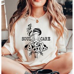 funny smoker shirt, mushroom frog sarcastic shirt, funny self care tshirt, smoker frog tees, smoker gift for men women,