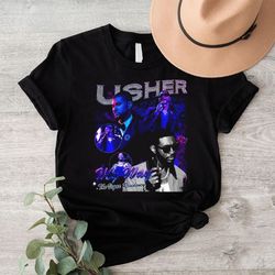 limited rapper usher shirt, vintage usher 90s shirt, usher my way the vegas residency tour shirt, 2024 usher shirt, ushe