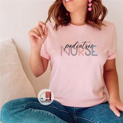 pediatric nurse t-shirt, peds nurse shirt, pediatrics nurse, nicu rn registered, nurse appreciation gift, graduation gif