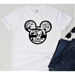 hakuna matata t-shirt , disney trip, tour, vacation,disneyland family t-shirts