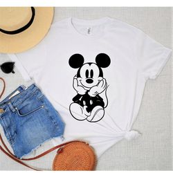 mickey mouse vintage t-shirt, disney trip, tour, vacation,disneyland family t-shirts