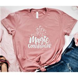 magic coordinator disney tee-shirt