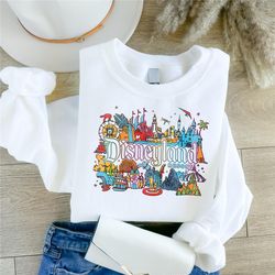 disneyland resort sweatshirt, magic kingdom holiday shirt, unisex t-shirt, family vacation sweatshirt, disney sweatshirt
