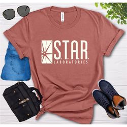 s.t.a.r. laboratory tee, star labs shirt, lab tech t-shirt, the flash t-shirt, science tee, laboratories shirt, science