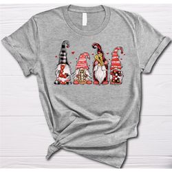 love gnomes shirt, love t-shirt, valentine gnomes shirt, valentine's day gift, valentine's day shirt, gnome t-shirt