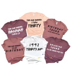 30th birthday shirt, birthday shirt, birthday party t-shirt, it's my birthday shirt, birthday tee for women, birthday gi