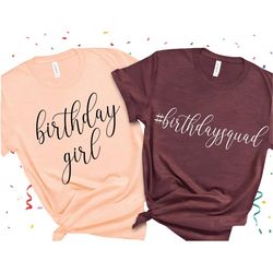 birthday shirt, birthday girl shirt, birthday party t-shirt, birthday tee for women, it's my birthday shirt, birthday g