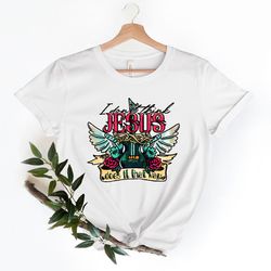 Christian shirts,Religious Shirt,jesus shirt, faith t-shirt- song lyrics- i'd shame me i'd blame me i don't think jesus