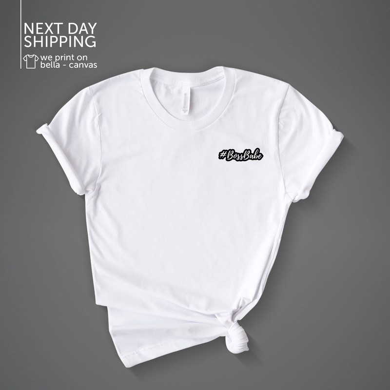Boss Babe T-Shirt Ladies Unisex Crewneck Shirt Cute Boss T-shirt Gift For Wife Babe T-shirt Boss T-shirt Gift For Mom MRV1868.jpg