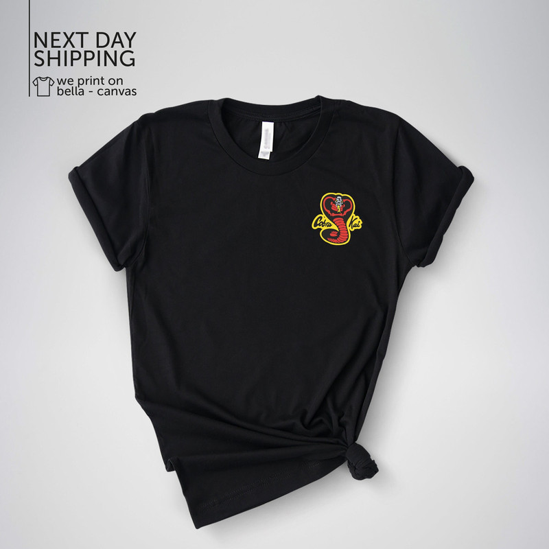 Cobra Kai Shirt Tri-Blend Heather Retro Look Print Kobra Kai Retro 80s and 90s Vintage Movie Shirt MRV1728.jpg