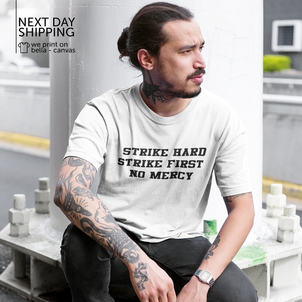 Cobra Kai Tee Karate Kid Design Super Cool Vintage Fashion 80s Movie Gift First Strike Top Shirt MRV1753.jpg